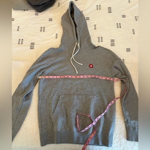Double A by Wood Wood Ian hoodie in Grey Melange
